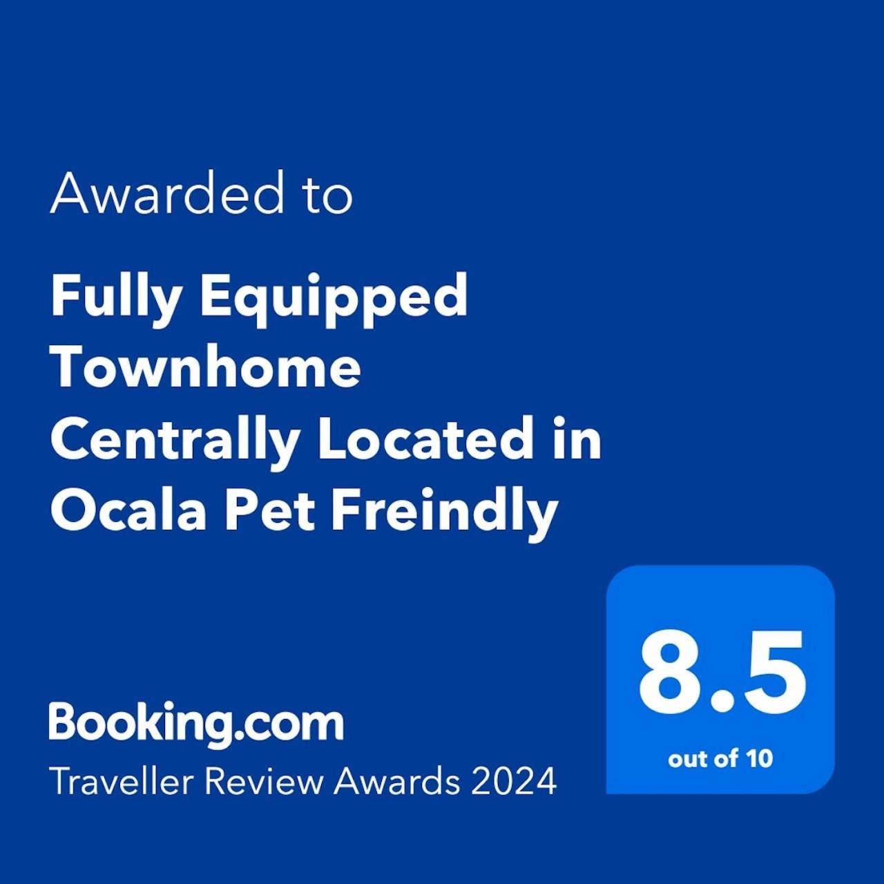 Spacious Townhome Ocala, Central Location, Newly Renovated, Pets Welcome المظهر الخارجي الصورة